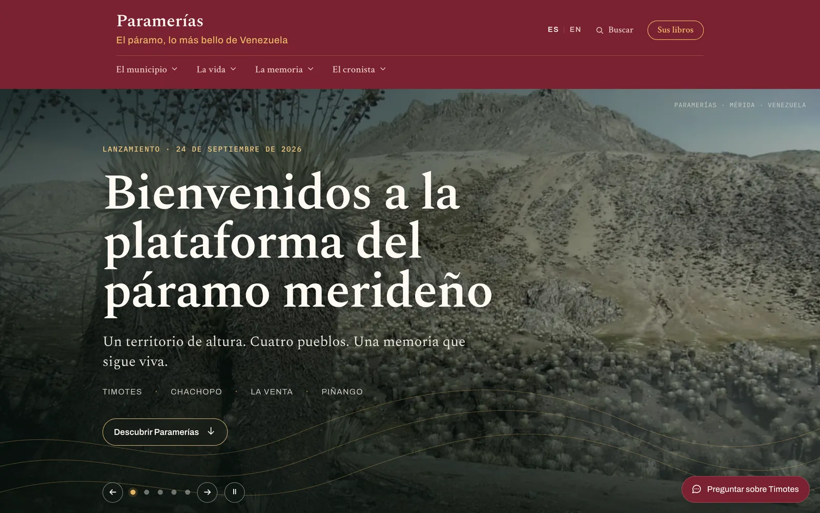 Portada de paramerias.com